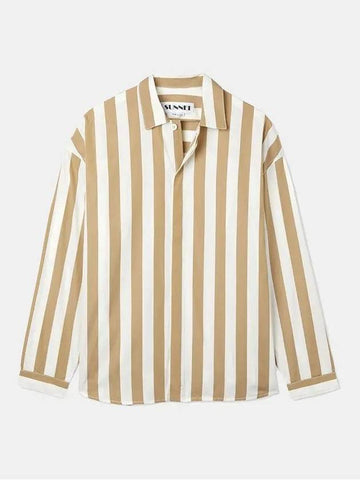 Yellow Stripe Shirt CRTWXSHR009 POP003 T391 - SUNNEI - BALAAN 1