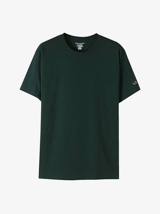 Logo Wappen Short Sleeve T-Shirt Dark Green - CHAMPION - BALAAN 2