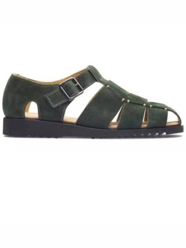 Pacific Buckle Gladiator Sandals Green - PARABOOT - BALAAN 3