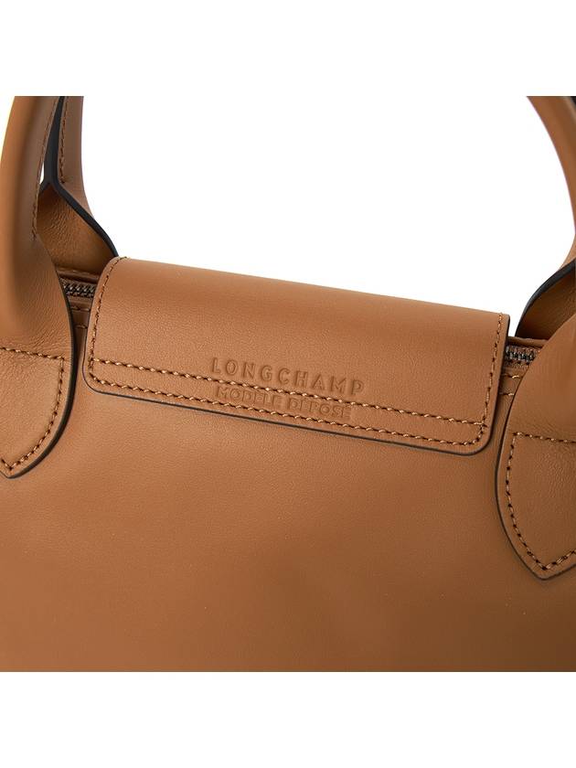 Le Pliage Xtra Leather Tote Bag Brown - LONGCHAMP - BALAAN 9