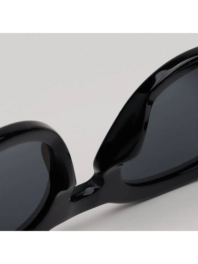 Sunglasses KZ40163I 01A round black horn rim - KENZO - BALAAN 6