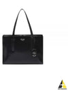 Re-Edition 1995 Medium Brushed Leather Hand Tote Bag Black - PRADA - BALAAN 2