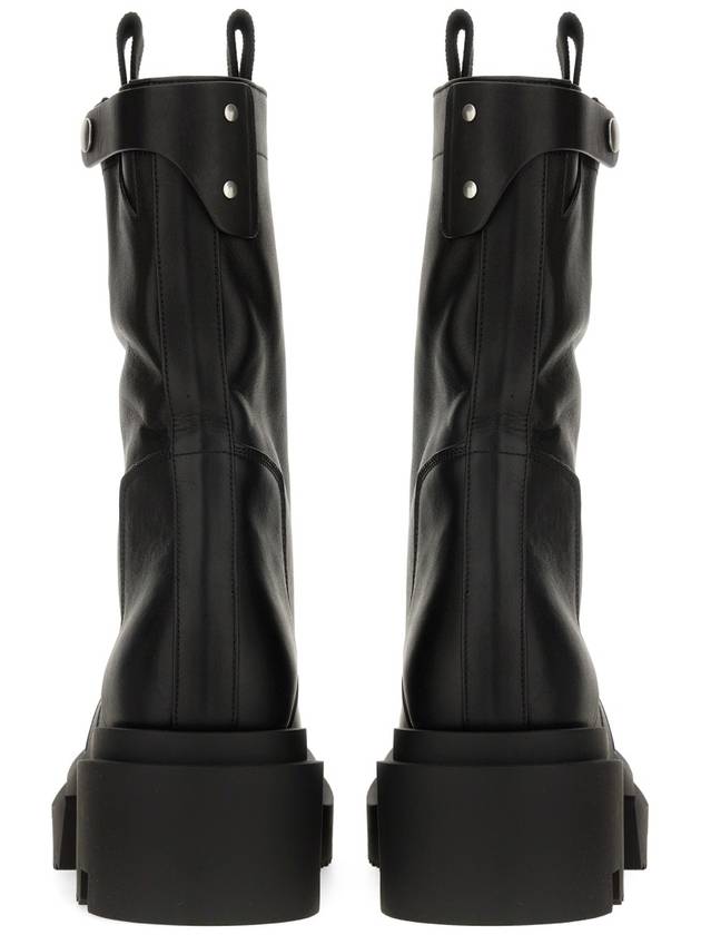 LEATHER BOOT - RICK OWENS - BALAAN 1