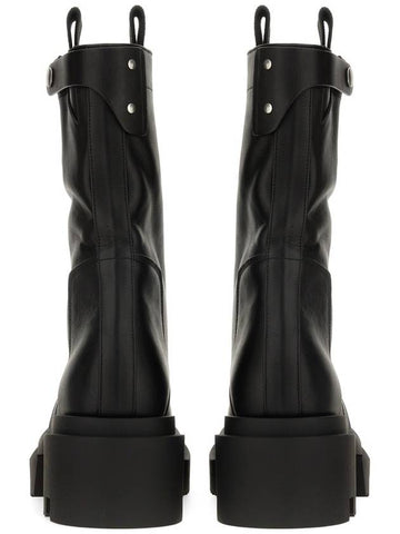 LEATHER BOOT - RICK OWENS - BALAAN 1