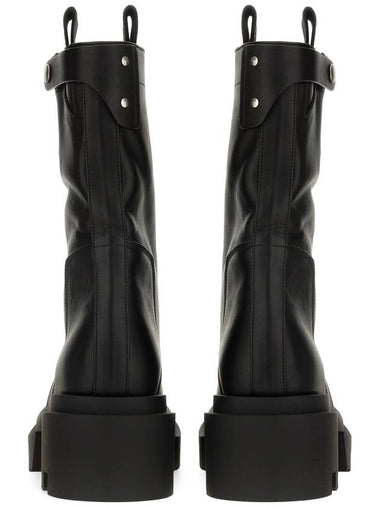 LEATHER BOOT - RICK OWENS - BALAAN 1