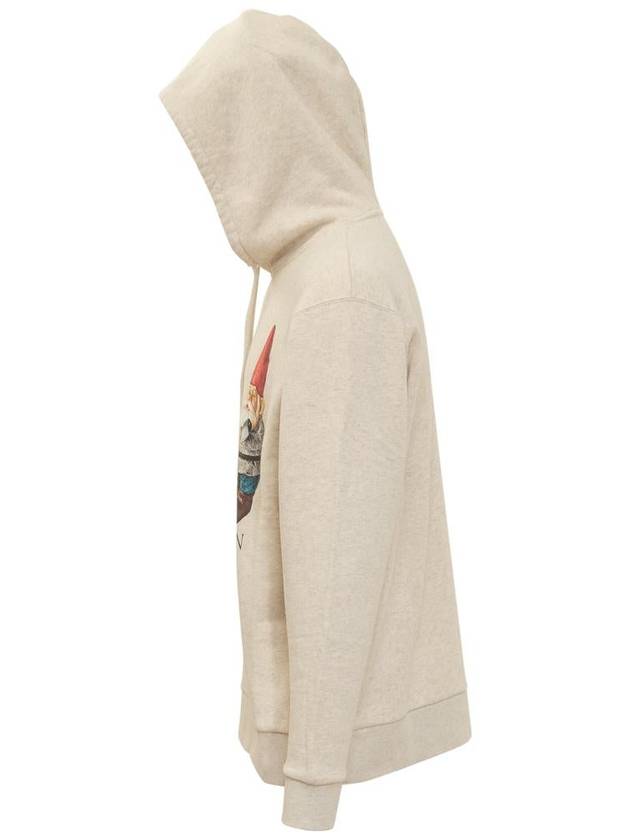 Gnome Print Hoodie White - JW ANDERSON - BALAAN 4