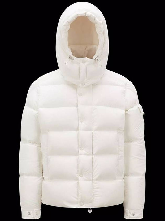 Vezere Short Down Padding Off White - MONCLER - BALAAN 2