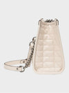 GG Marmont Small Leather Shoulder Bag White - GUCCI - BALAAN 5