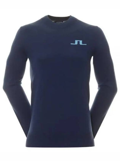 Golf Gus Crew Neck Knit Top Estate Blue - J.LINDEBERG - BALAAN 2