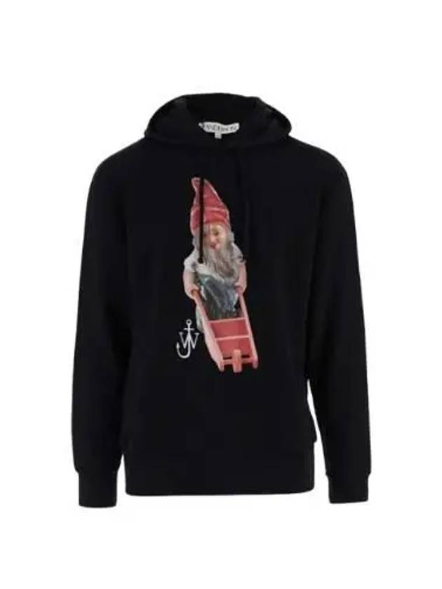 Gnome Print Hoodie Black - JW ANDERSON - BALAAN 2