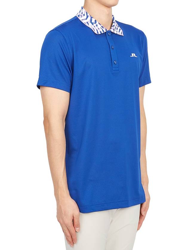 Golf Wear Glen Men s Collar Short Sleeve T Shirt GMJT08405 O316 - J.LINDEBERG - BALAAN 4