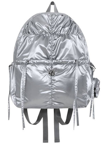 Unisex 4 Pocket Yoonseul Backpack Silver - DON’T ASK MY PLAN - BALAAN 1