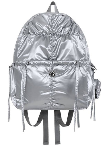 Unisex 4 Pocket Yoonseul Backpack Silver - DON’T ASK MY PLAN - BALAAN 1