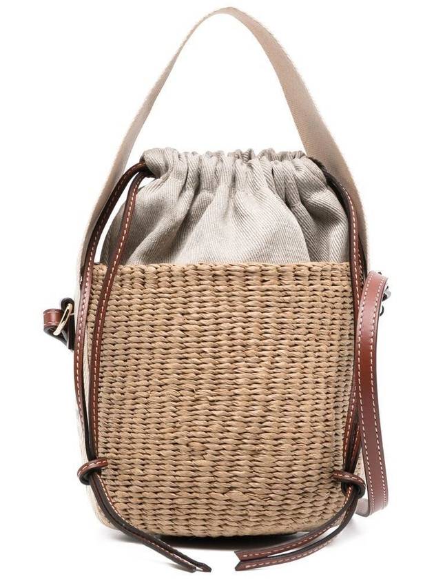 small woody logo bucket bag beige - CHLOE - BALAAN 2