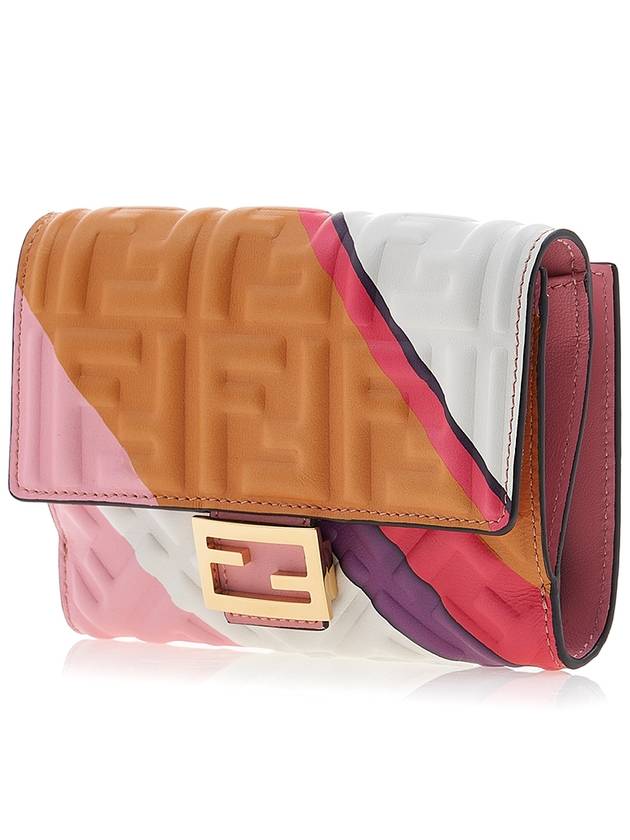 Embossed Baguette Half Wallet - FENDI - BALAAN 3