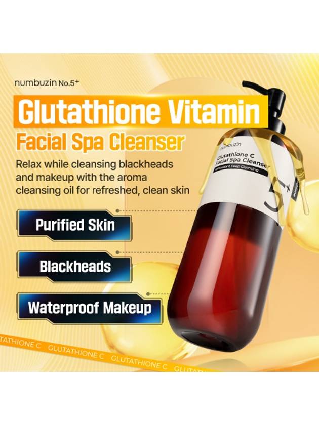 [Numbuzin] No.5+ Glutathione Vitamin Facial Spa Cleanser 200ml - NUMBUZIN - BALAAN 2