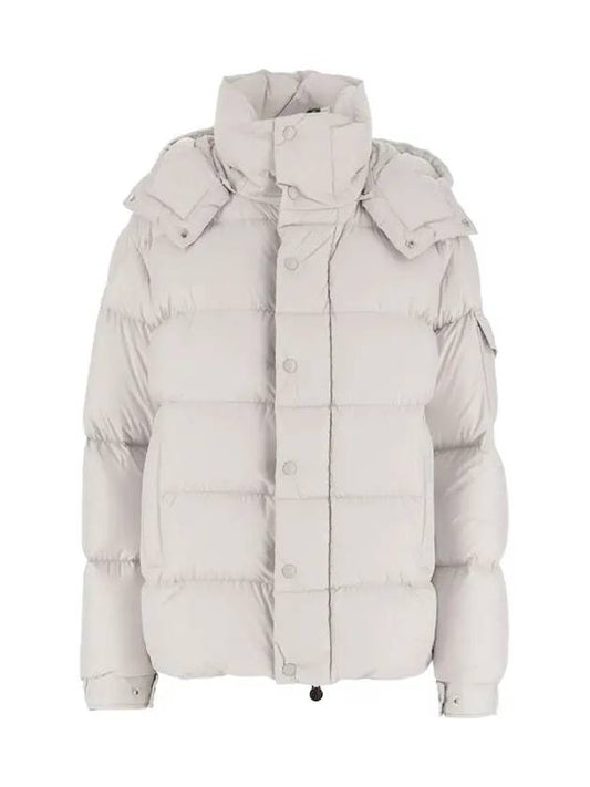 MAYA 70 logo patch padded jacket 1A001 69 54A81 90D - MONCLER - BALAAN 1