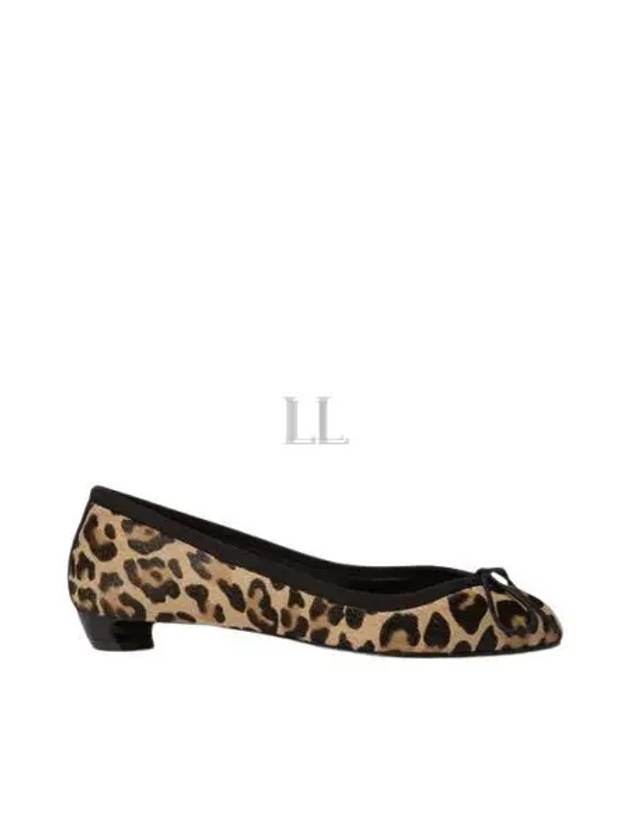 Armadillo Leopard High Heels Ballerina Brown - ALEXANDER MCQUEEN - BALAAN 2