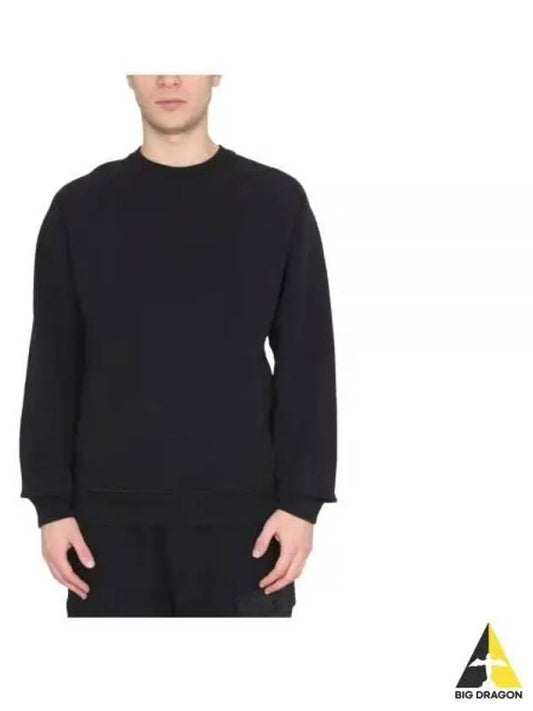 Men's Felpa Chiusa Girocollo Sweatshirt Black - TEN C - BALAAN 2