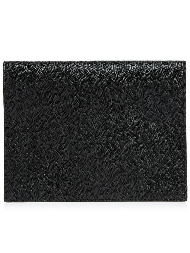 Envelope Uptown Baby Clutch Bag Black - SAINT LAURENT - BALAAN 4