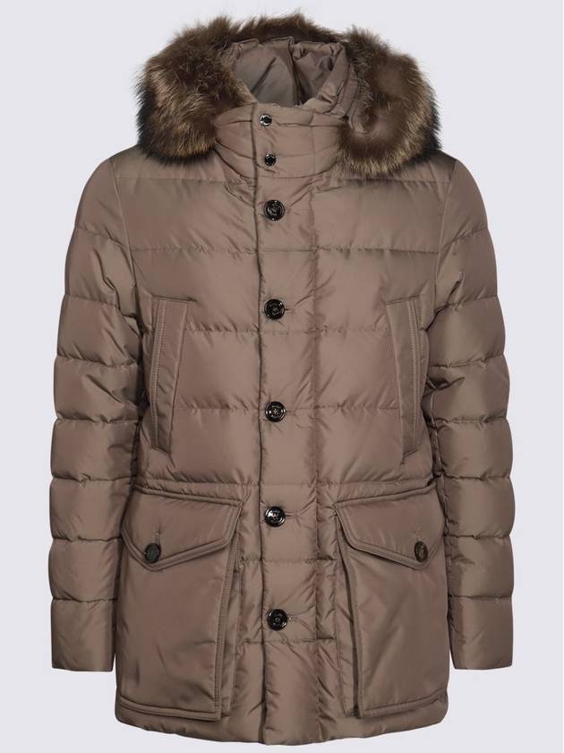 Moorer Beige Down Jacket - MOORER - BALAAN 1