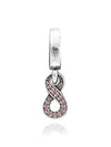 792766C01 Sparkling Infinity Pendant and Dangle Silver Charm - PANDORA - BALAAN 1