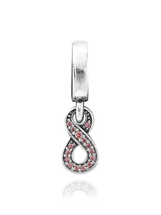 792766C01 Sparkling Infinity Pendant and Dangle Silver Charm - PANDORA - BALAAN 2