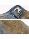 Distressed Super Wide Jeans Light Blue - ACNE STUDIOS - BALAAN 6