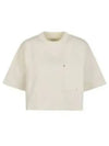 Crew Neck Pocket Short Sleeve T-Shirt White - BOTTEGA VENETA - BALAAN 2