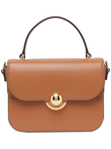 Furla Leather And Suede Handbag - FURLA - BALAAN 1