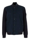 Bio Raso Light Cover Bomber Jacket Navy - STONE ISLAND - BALAAN 2