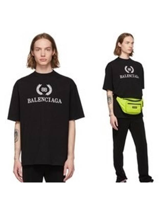 Laurel logo short sleeve - BALENCIAGA - BALAAN 7