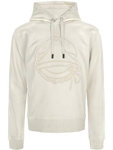 Cream Crest Silk Hooded Sweatshirt R27JHL41001 A24 00006 - BERLUTI - BALAAN 1