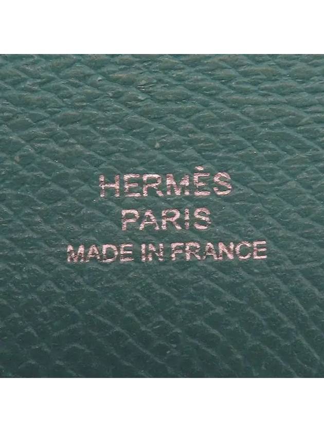 Emerald green card business wallet - HERMES - BALAAN 4