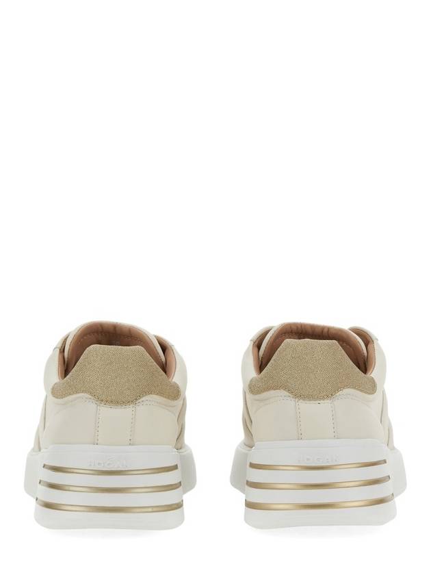 leather low-top sneakers beige - HOGAN - BALAAN 9