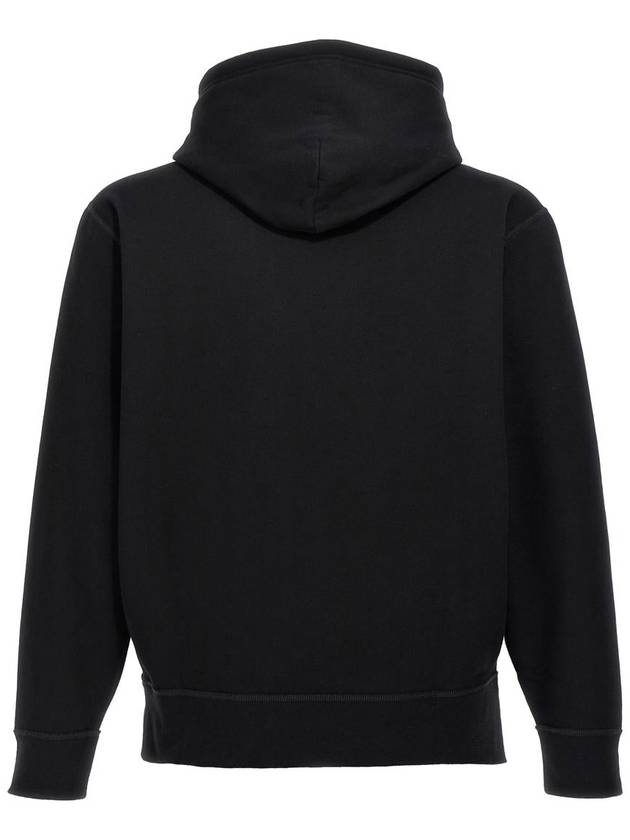 Embroidered Logo Pony Hoodie Black - POLO RALPH LAUREN - BALAAN 3