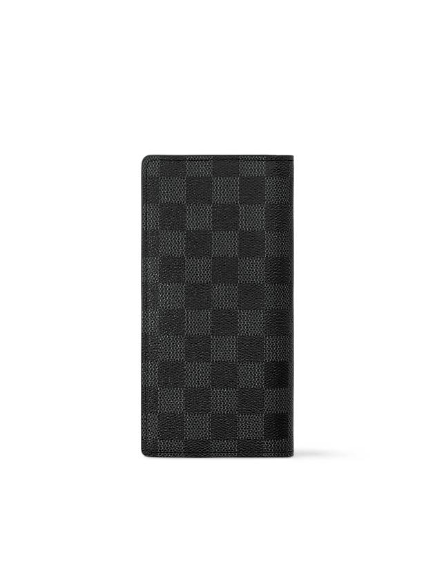 Brazza Damier Canvas Long Wallet Graphite - LOUIS VUITTON - BALAAN 5