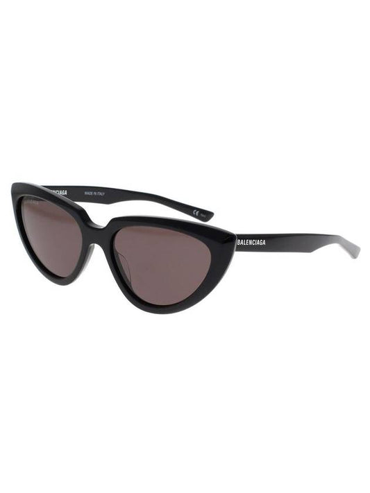 Eyewear BB0182S 001 Acetate Cat's Eye Sunglasses Black - BALENCIAGA - BALAAN 1
