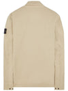 Supima Cotton Twill Stretch-TC Jacket Sand - STONE ISLAND - BALAAN 3