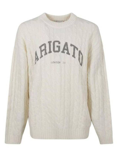 A1429002 Ecru Prime Sweater - AXEL ARIGATO - BALAAN 2