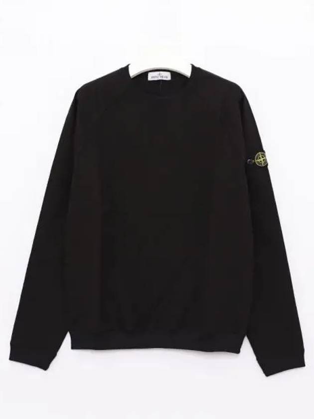 Kids Wappen Patch Sweatshirt Black - STONE ISLAND - BALAAN 2