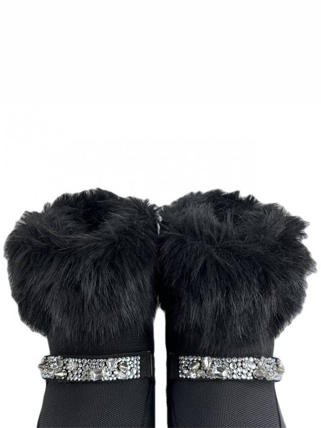 black fur snow boots - GIUSEPPE ZANOTTI - BALAAN 6