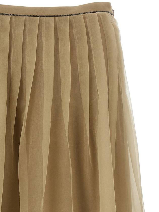 Brunello Cucinelli Tulle Skirt - BRUNELLO CUCINELLI - BALAAN 3