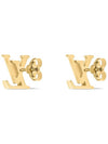 LV Iconic Earrings Gold - LOUIS VUITTON - BALAAN 3