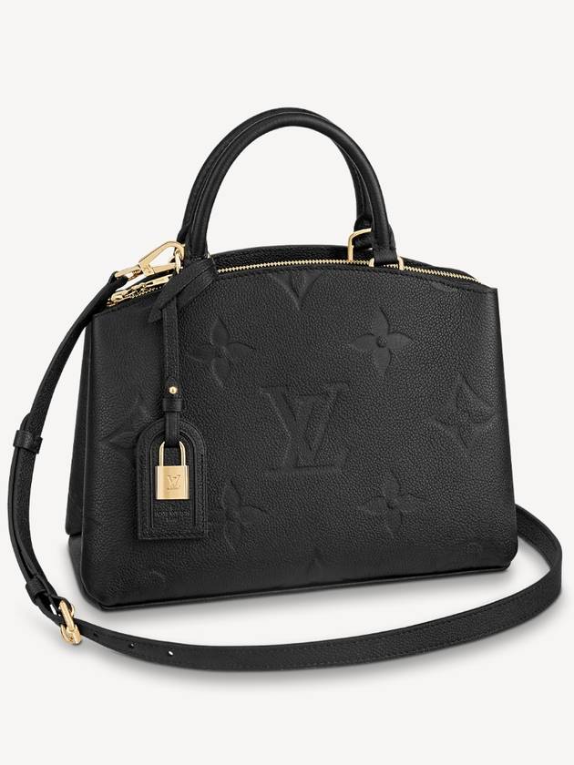 Petit Palais Monogram Empreinte Tote Bag Black - LOUIS VUITTON - BALAAN 2