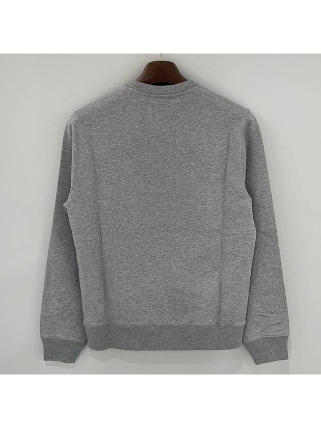 Campus Fox Regular Sweatshirt Light Grey Melange - MAISON KITSUNE - BALAAN 4