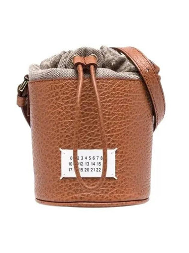 5AC Micro Bucket Bag Brown - MAISON MARGIELA - BALAAN 1