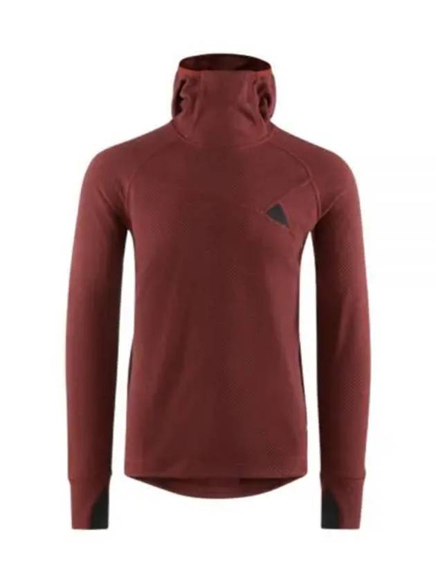 Yuji Hoodie Man Made Red 20643M02 217 - KLATTERMUSEN - BALAAN 1