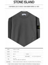 Garment Dyed Cotton Crewneck Sweatshirt Dark Grey - STONE ISLAND - BALAAN 3