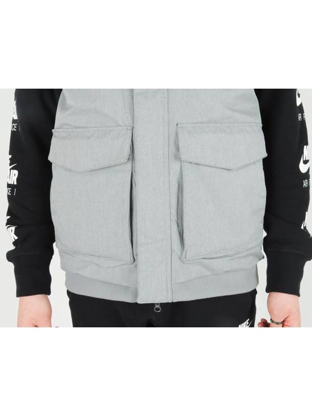 Heavy Down Vest Grey - NIKE - BALAAN 16